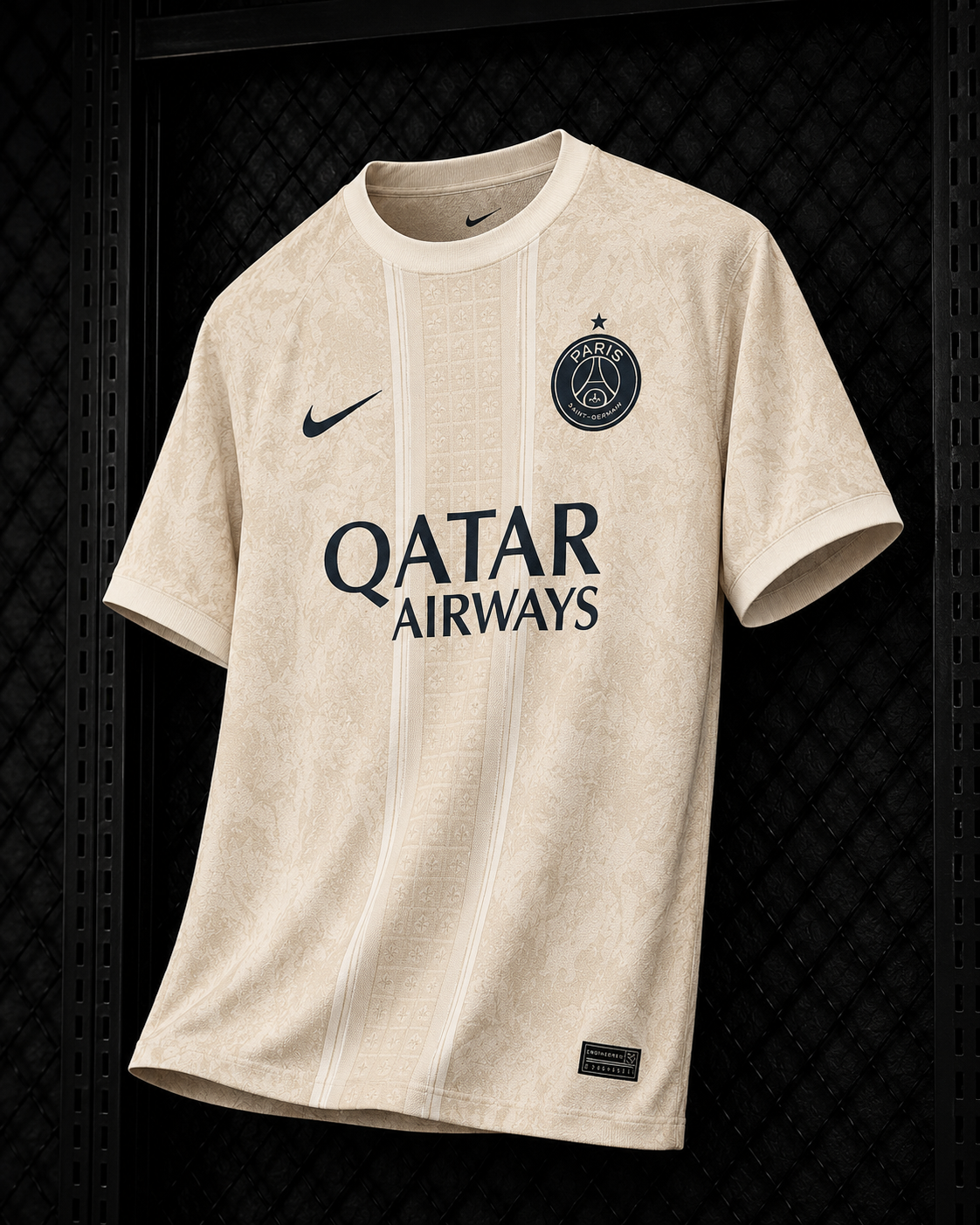 Paris SG Maillot Beige
