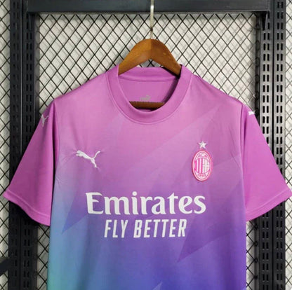 Ac Milan Maillot Mauve/rose